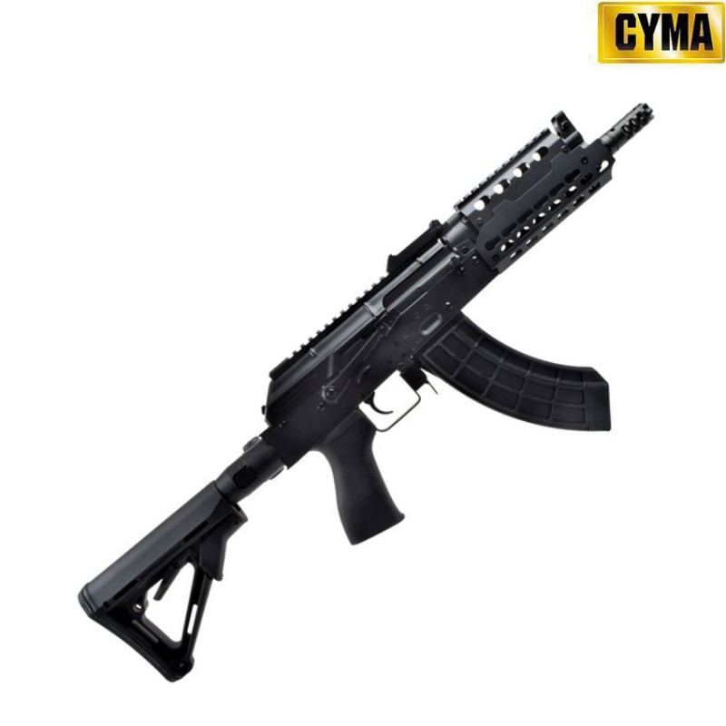 Fucile elettrico AK-74 CQB full metal black cyma (cm076a) Fucile elettrico AK-74 CQB full metal black cyma (cm076a)