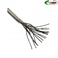 Cavo di segnale ad alta conduzione rivestito in fep con 19 capillari in rame rivestiti in cromo fps (fps-w19c)