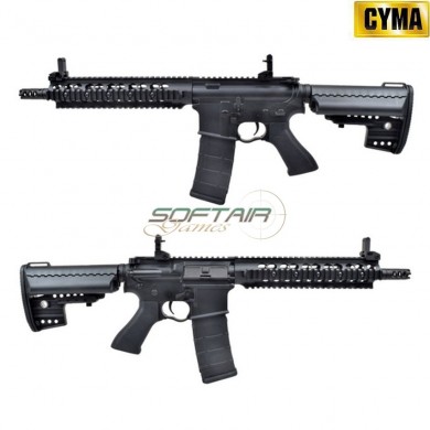 Electric rifle M4 CARBINE RIS full metal black cyma (cm091b)