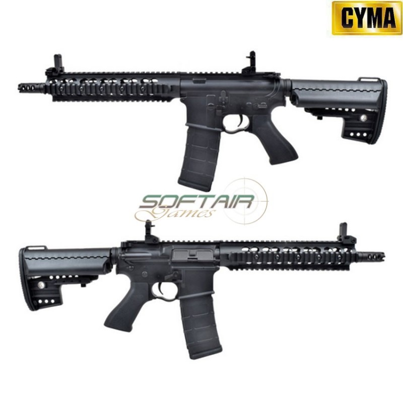 Fucile elettrico M4 CARBINE RIS full metal black cyma (cm091b)