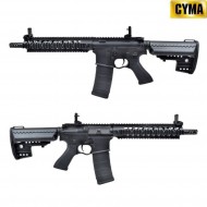 Electric rifle M4 CARBINE RIS full metal black cyma (cm091b)