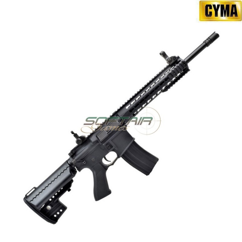 Fucile elettrico M4 KEYMOD 10" sport line black cyma (cm615)