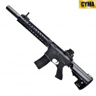 Fucile elettrico M4 CARBINE RIS SILENCED sport line black cyma (cm631)
