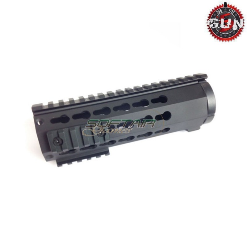 Keymod Rail Ar15 Type Black 7 Pollici Gun Five (gf-js-fl7k)