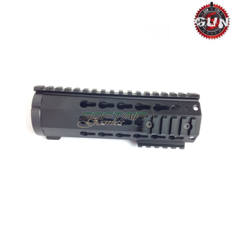 Keymod Rail Ar15 Type Black 7 Pollici Gun Five (gf-js-fl7k)