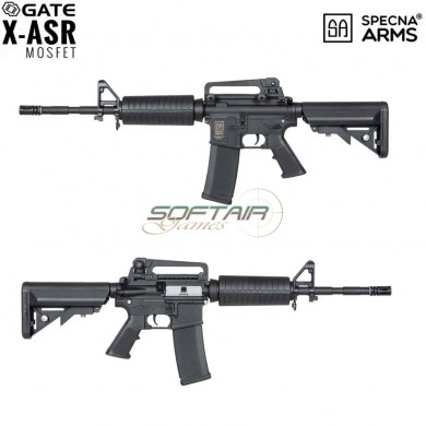 Electric Rifle Sa-c01 X-ASR Assault Replica M4a1 Black Core™ Specna Arms® (spe-01-025607)