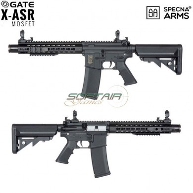Electric Rifle Sa-c07 X-ASR Assault Replica M4 Noveske Cqb Keymod Black Core™ Specna Arms® (spe-01-025617)