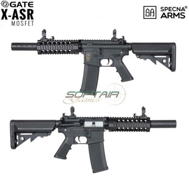 Fucile Elettrico Sa-c11 X-ASR Assault Replica M4 Carbine Silenced Black Core™ Specna Arms® (spe-01-025624)