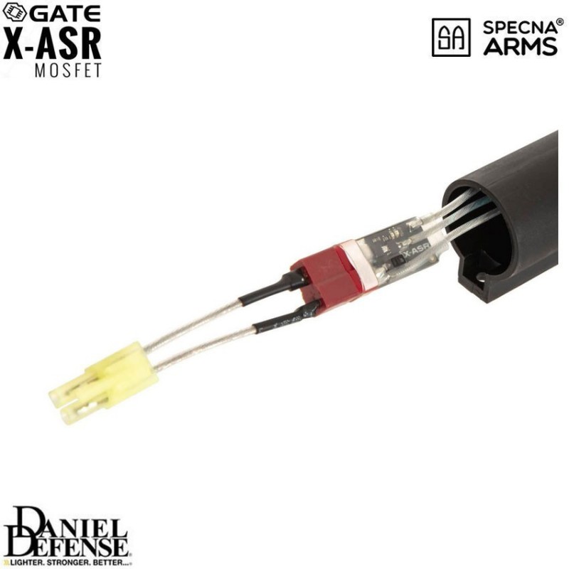 Electric Rifle Daniel Defense® Sa-e19 Edge™ Mk18 Mod1 Carbine Replica Two Tone Specna Arms® (spe-01-030185)