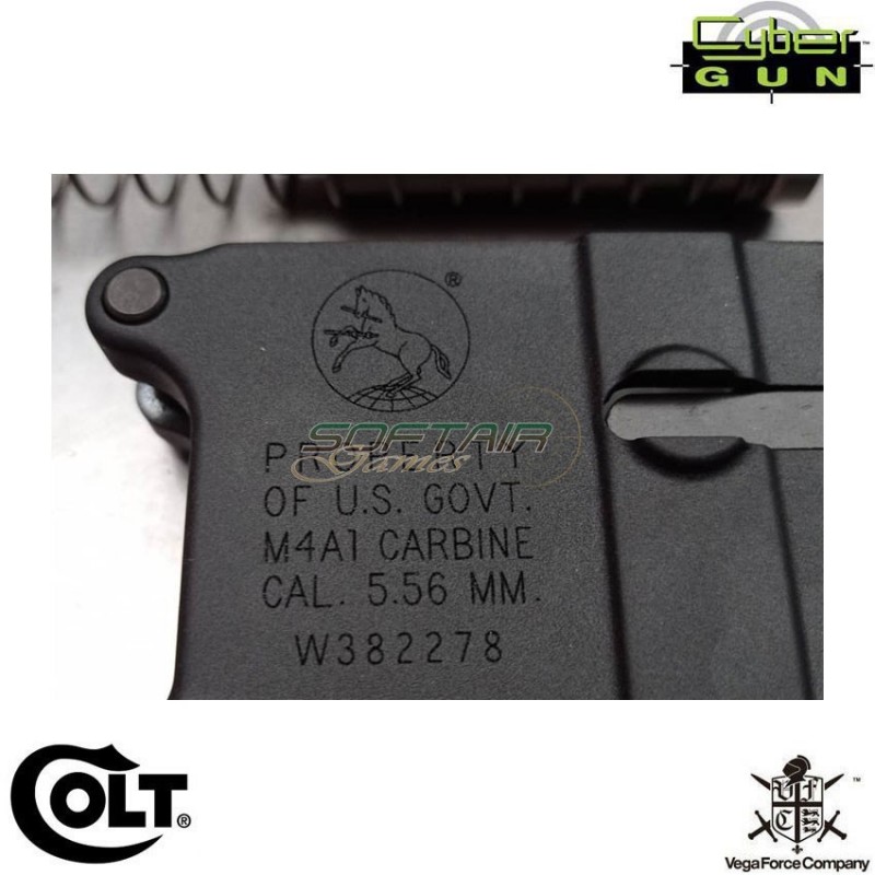 NEW 2023 Version Gas GBBR Rifle Colt M4A1 Ris Black VFC Cybergun (180559)
