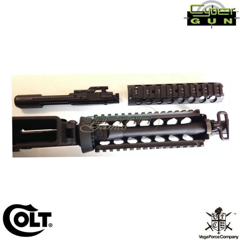 NEW 2023 Version Gas GBBR Rifle Colt M4A1 Ris Black VFC Cybergun (180559)