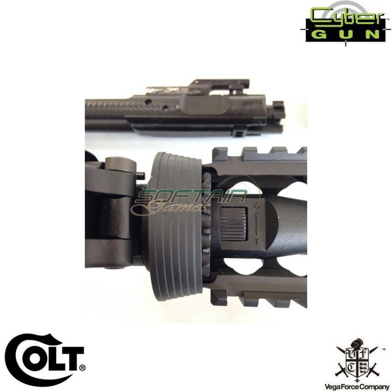 NEW 2023 Version Gas GBBR Rifle Colt M4A1 Ris Black VFC Cybergun (180559)