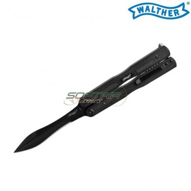 Butterfly knife con custodia walther (um-5.0731x)