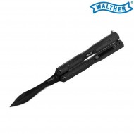 Butterfly knife with case walther (um-5.0731x)