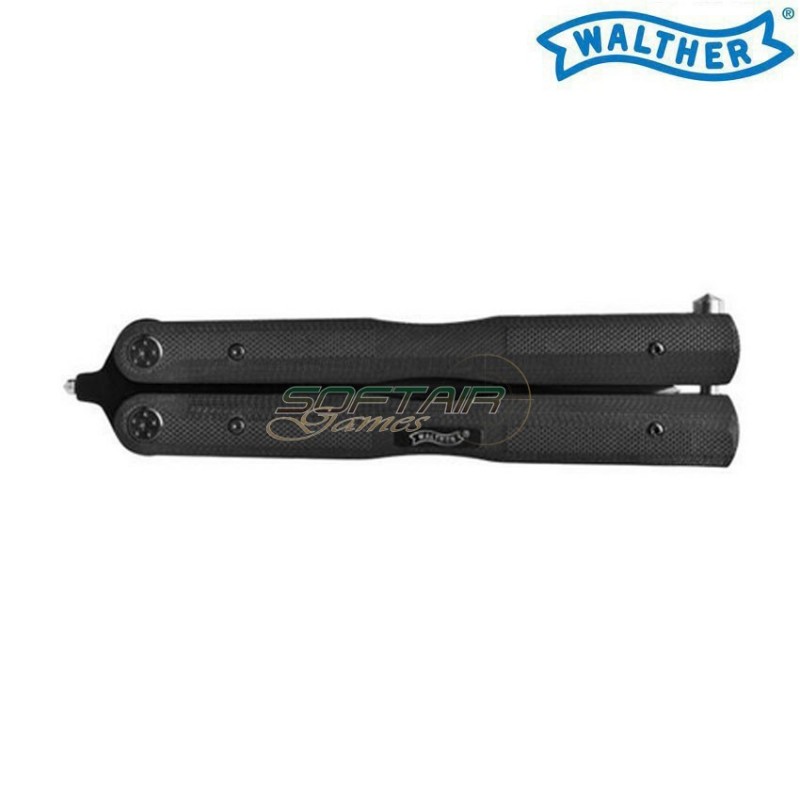 Butterfly knife con custodia walther (um-5.0731x)