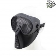 Maschera Viso Black Con Rete Metallica Frog Industries (fi-014-bk) Maschera Viso Black Con Rete Metallica Frog Industries (fi-014-bk)