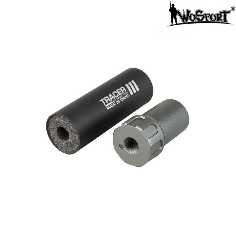 Unità tracciante TRACER III 13.2 14mm nero wosport (wo-ex19b)