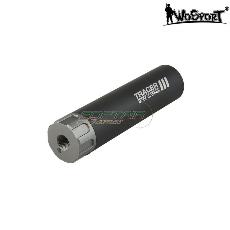 Unità tracciante TRACER III 15.8 14mm nero wosport (wo-ex20b)