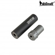 Unità tracciante TRACER III 15.8 14mm nero wosport (wo-ex20b)