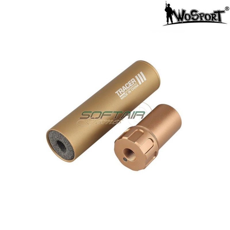 Unità tracciante TRACER III 15.8 14mm dark earth wosport (wo-ex20t)