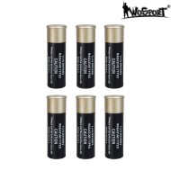 Set 6pcs cartridge 1x15 black wosport (wo-ex15b)