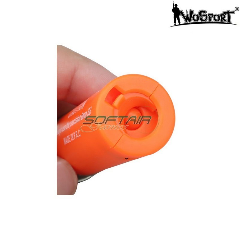 Set 6pcs cartridge 1x15 orange wosport (wo-ex15ar)