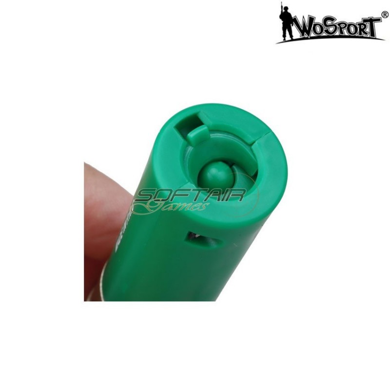 Set 6pcs cartridge 1x15 green wosport (wo-ex15v) Set 6pcs cartridge 1x15 green wosport (wo-ex15v)