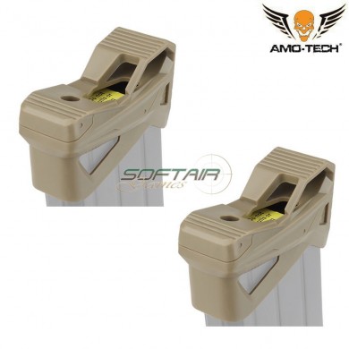 SET 2 pezzi dark earth estrattore caricatori 5.56 serie stanag amo-tech® (amt-wo-ex1203t)