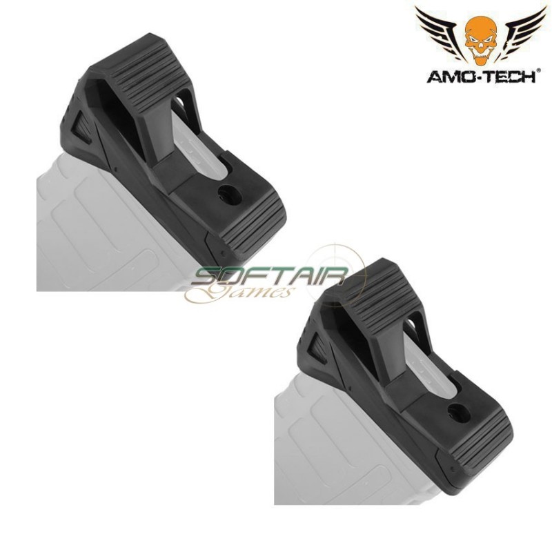 SET 2 pezzi nero estrattore caricatori 5.56 serie pg amo-tech® (amt-wo-ex1204b)