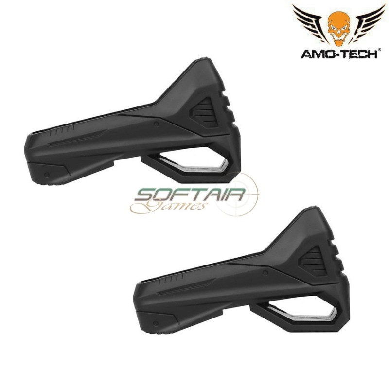 SET 2 pezzi nero estrattore caricatori 5.56 serie pg amo-tech® (amt-wo-ex1204b)