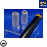 Kit r-hop + canna di precisione aeg 6.03mm black python v.2 455mm madbull psionic (psi-mbp-ib-rhopa-455)