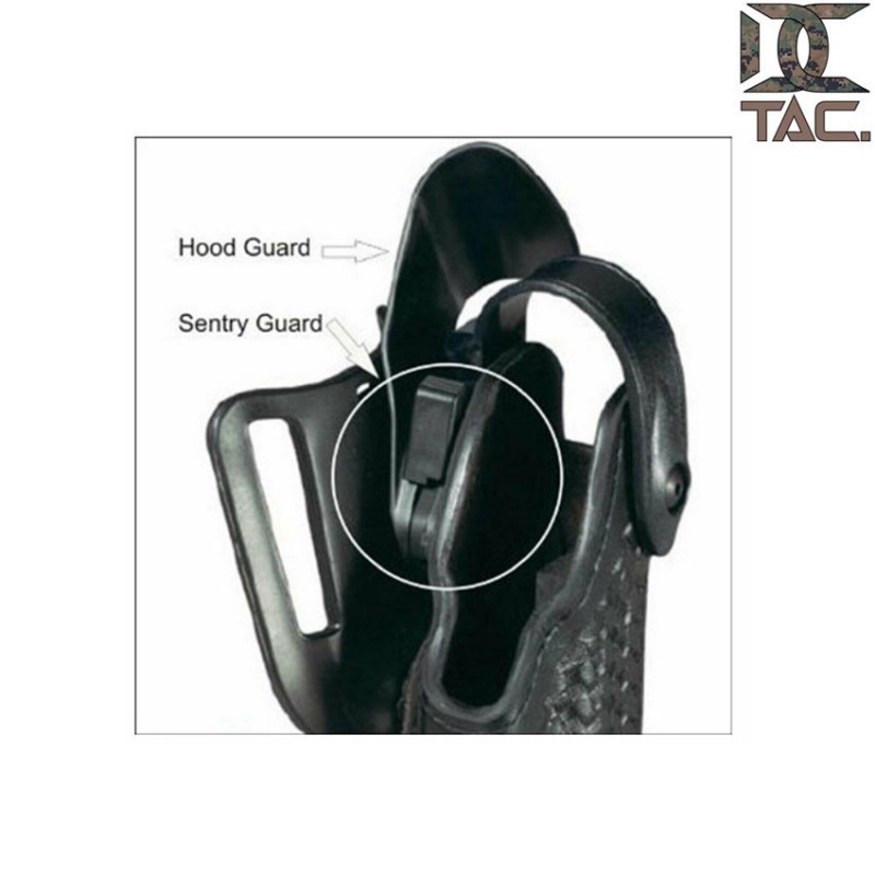 Fondina per GLOCK Safar. 6320 style VERDE d.c. tactical (dctac-08-od)