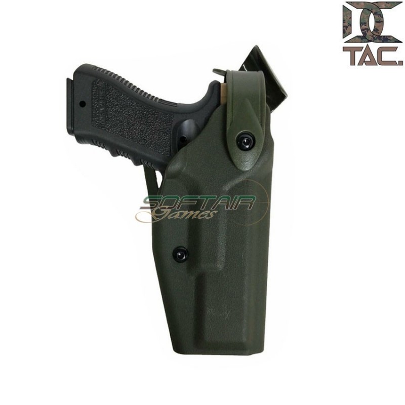 Holster for GLOCK Safar. 6320 style OLIVE DRAB d.c. tactical (dctac-08-od)