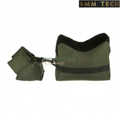 Borsa di supporto tattica per sniper VERDE 6MM TECH (6mmt-01-od)