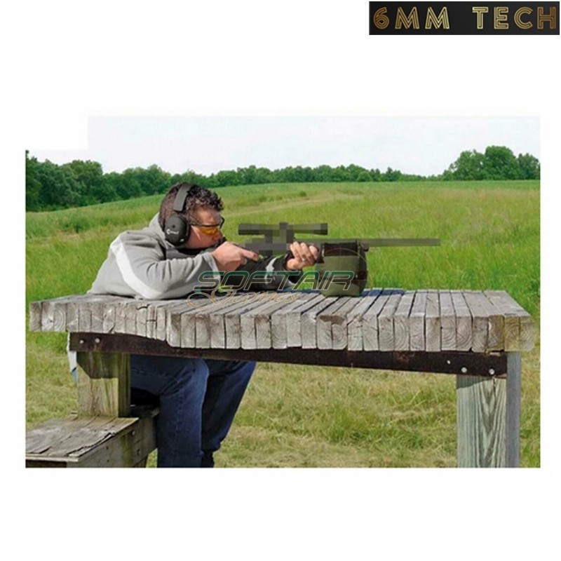 Borsa di supporto tattica per sniper VERDE 6MM TECH (6mmt-01-od)