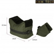 Tactical support bag for sniper GREEN 6MM TECH (6mmt-01-od)