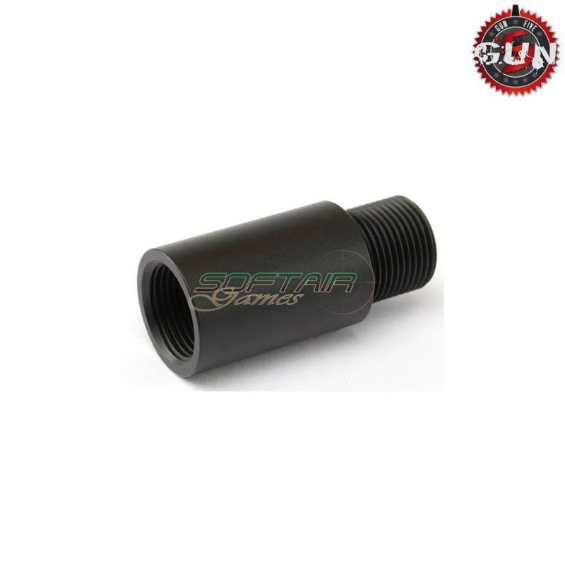 Adapter 14mm Cw To Ccw type 2 For Silencer Gun Five (gf-9515)