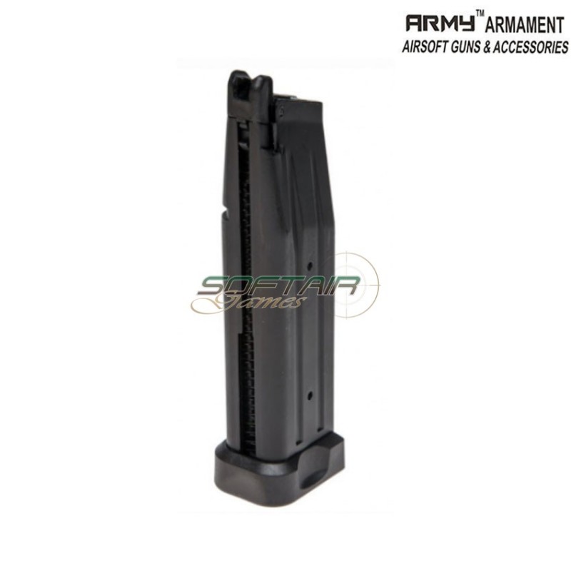 Caricatore a gas 30bb black per pistola r501/r603/r604 army™ armament® (arm-army021)