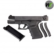 Gas gbb pistol glock 23 gen.4 black we (we-we00093)