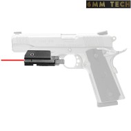 Mini compact red laser sight for 22mm rail black 6MM TECH (6mmt-05-bk)
