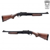 Gas shotgun m870 long full metal & real wood golden eagle (ge-m870lw) Gas shotgun m870 long full metal & real wood golden eagle (ge-m870lw)