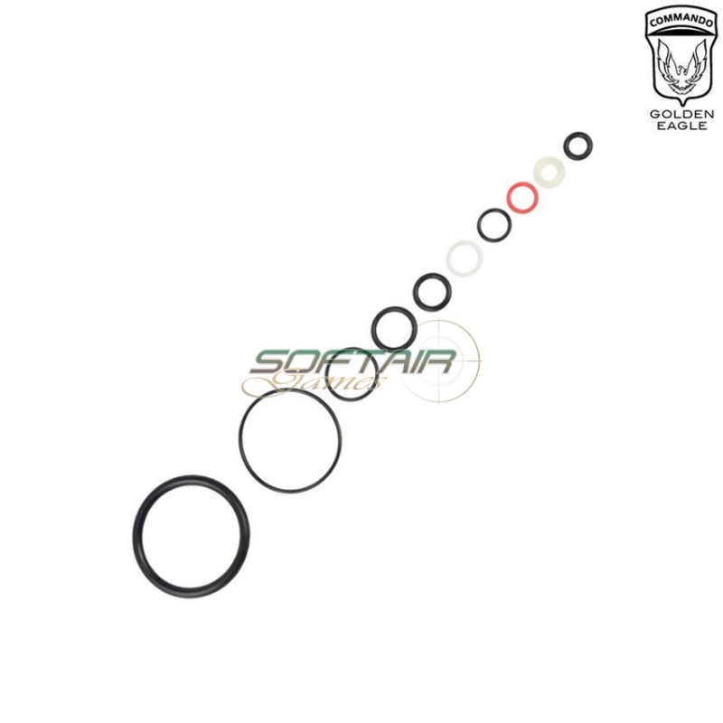 O-rings set for shotgun m870 with retractable stock golden eagle (ge-mc-89b)