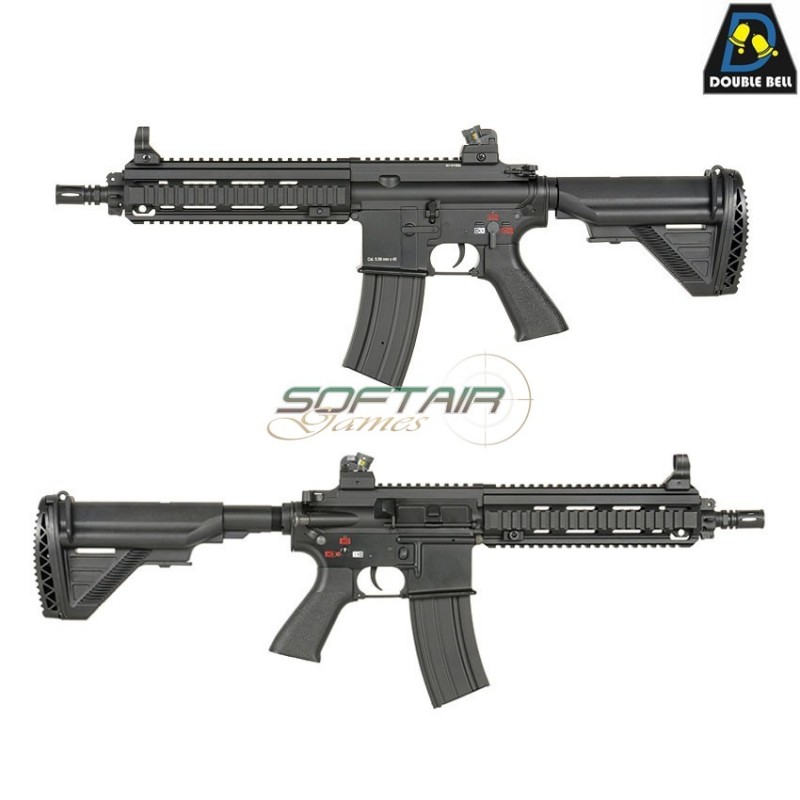Fucile elettrico HK416 type 801 carbine nero full metal double bell (db-801-bk) Fucile elettrico HK416 type 801 carbine nero full metal double bell (db-801-bk)