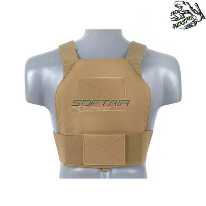 Shooter plate carrier coyote frog industries® (fi-m51611049-tan)