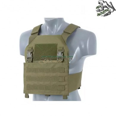 Shooter plate carrier olive drab frog industries® (fi-m51611049-od)