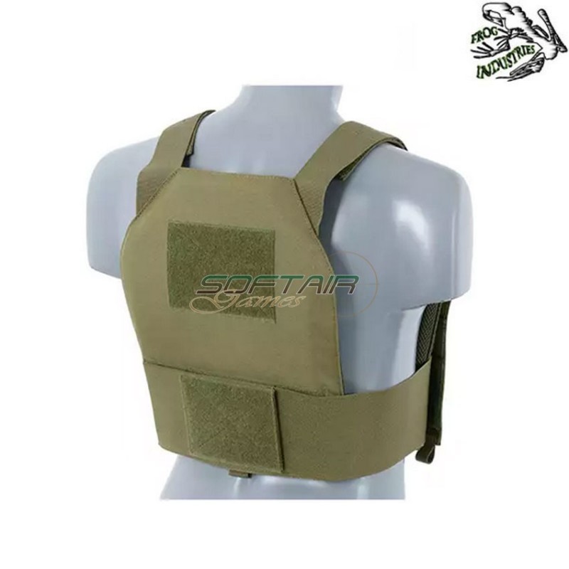 Shooter plate carrier olive drab frog industries® (fi-m51611049-od)
