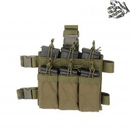 Drop leg panel m4 six-mag olive drab frog industries® (fi-m51613222-od)