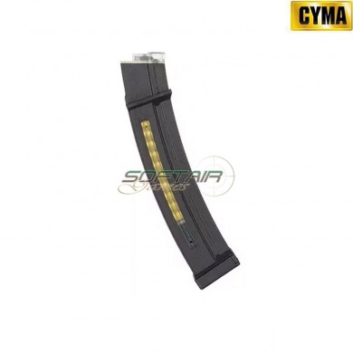 Caricatore monofilare 130bb c/dummy bullets nero per mp5 cyma (cm-c295/cy0289)