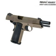 Gas gbb pistol 1911 r28 type dark earth/brown army™ armament® (arm-r28-tg-1)