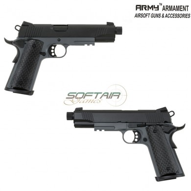 Gas gbb pistol 1911 r28 type grey/black army™ armament® (arm-r28-tg-2)